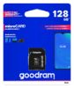  Зображення Карта пам'яті MicroSD  128Gb GoodRAM SDHC (class 10 UHS I U1) +SD адаптер (M1AA-1280R12) ) 